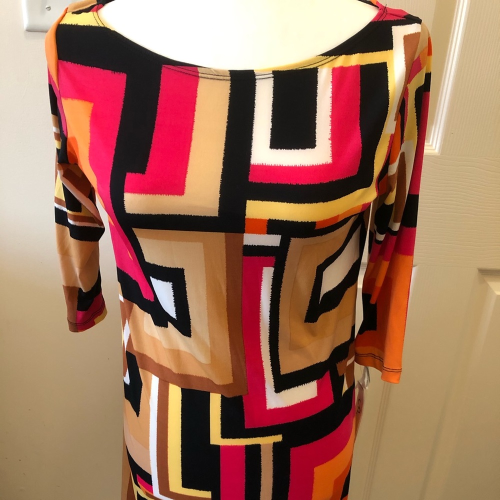 Multi Color Stretch Dress